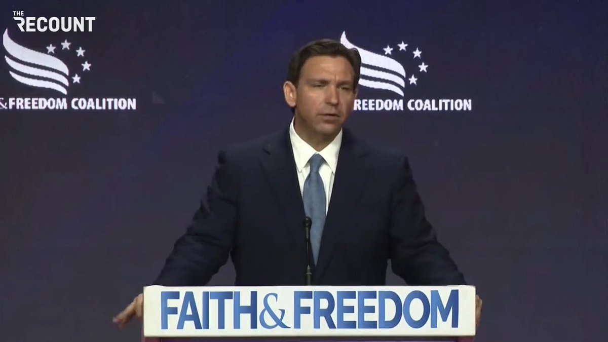 Gov. Ron DeSantis (R-FL): “Don’t tell me [woke] doesn’t affect people’s lives. I was just in San Francisco. I saw … people defecating on the sidewalk. I saw people using fentanyl. I saw people smoking crack.”