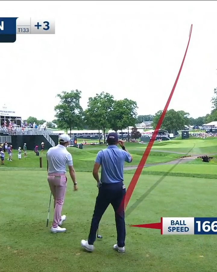 302 yards ➡️ 8 feet 👀 @BenGriffinGolf with the shot of the day on the drivable par-4 15th TravelersChamp.