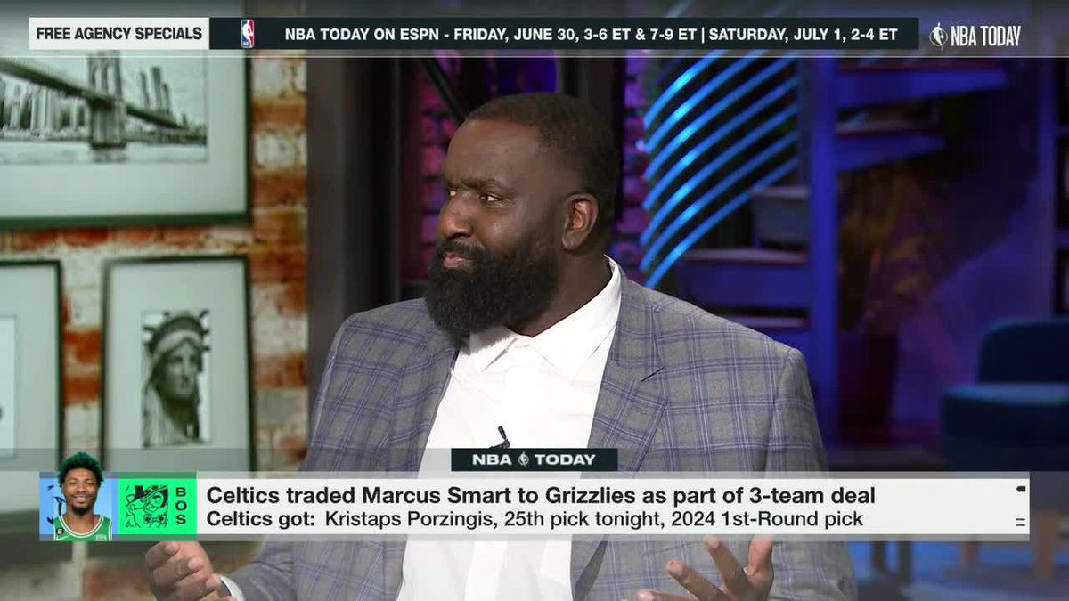 Perk wasn't too happy about the Celtics trading Marcus Smart 😯