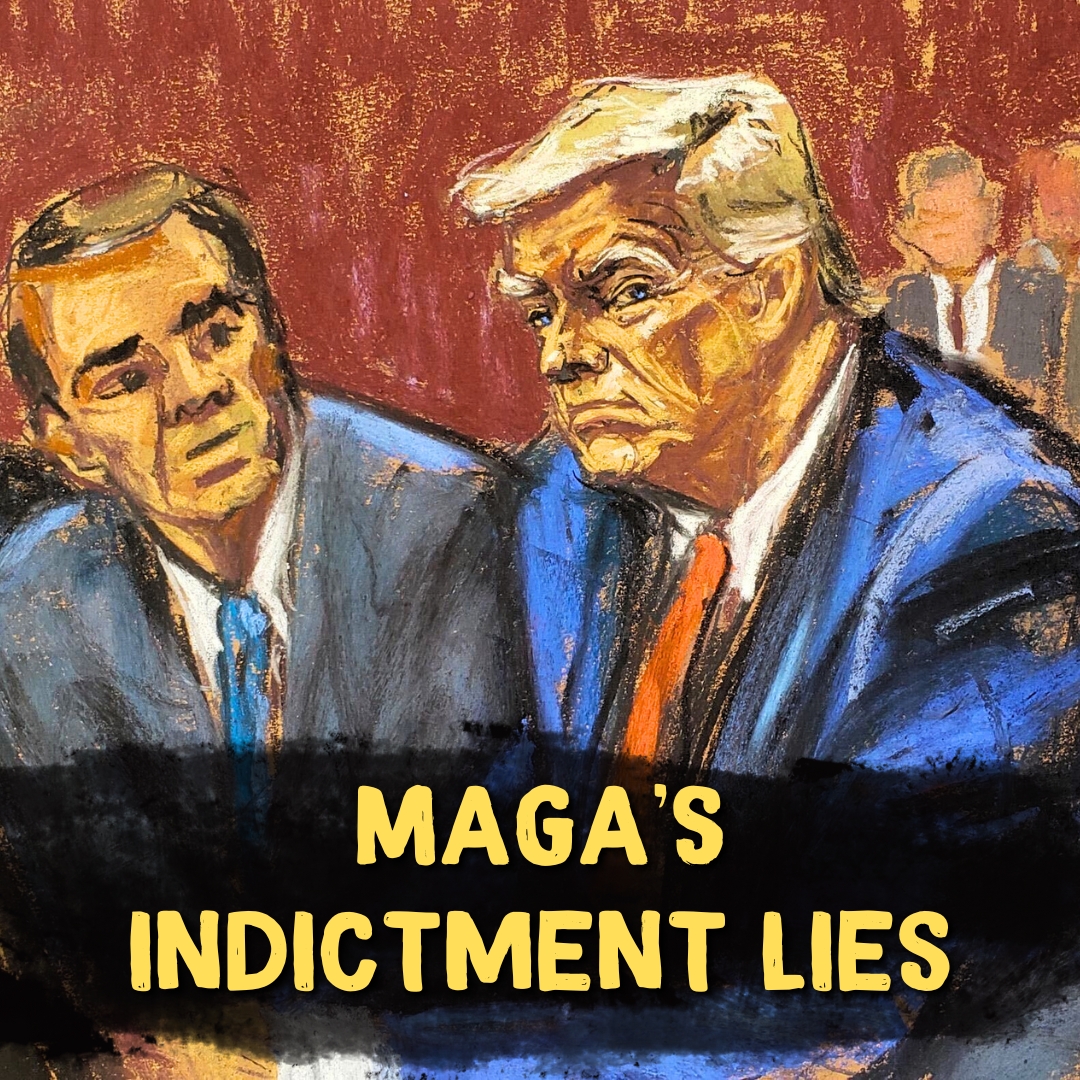 No elected official has ever been accused of anything remotely on the scale of what Donald Trump has been charged with. His prosecution isn’t a witch hunt. It’s a defense of our democracy. Don’t believe his lies.