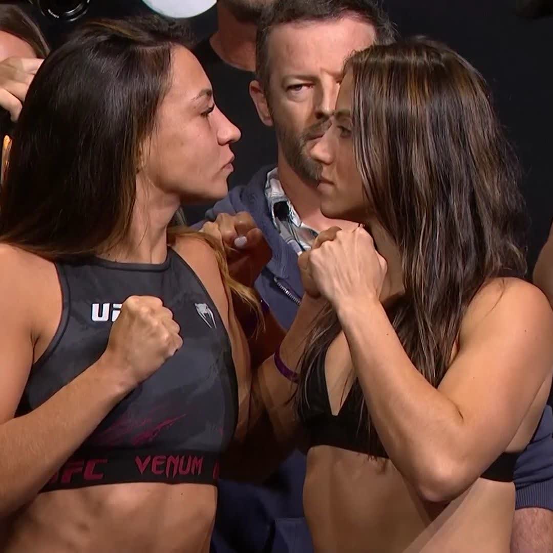 This co-main’s coming to scrap 😤 @AmandaRibasUFC and Maycee Barber square off tomorrow at #UFCJacksonville! [ 3pmET / 12pmPT LIVE and FREE on ABC ]