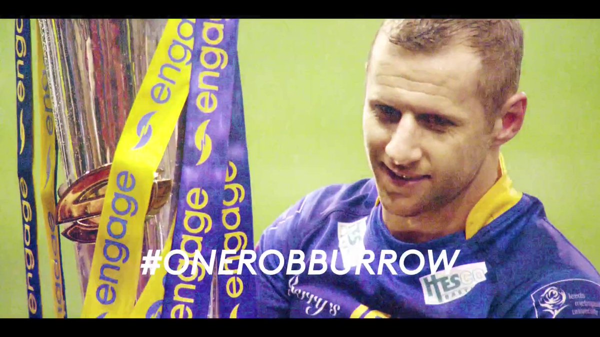 This is brilliant - what a man Rob Burrow CBE Leeds Rhinos #MND