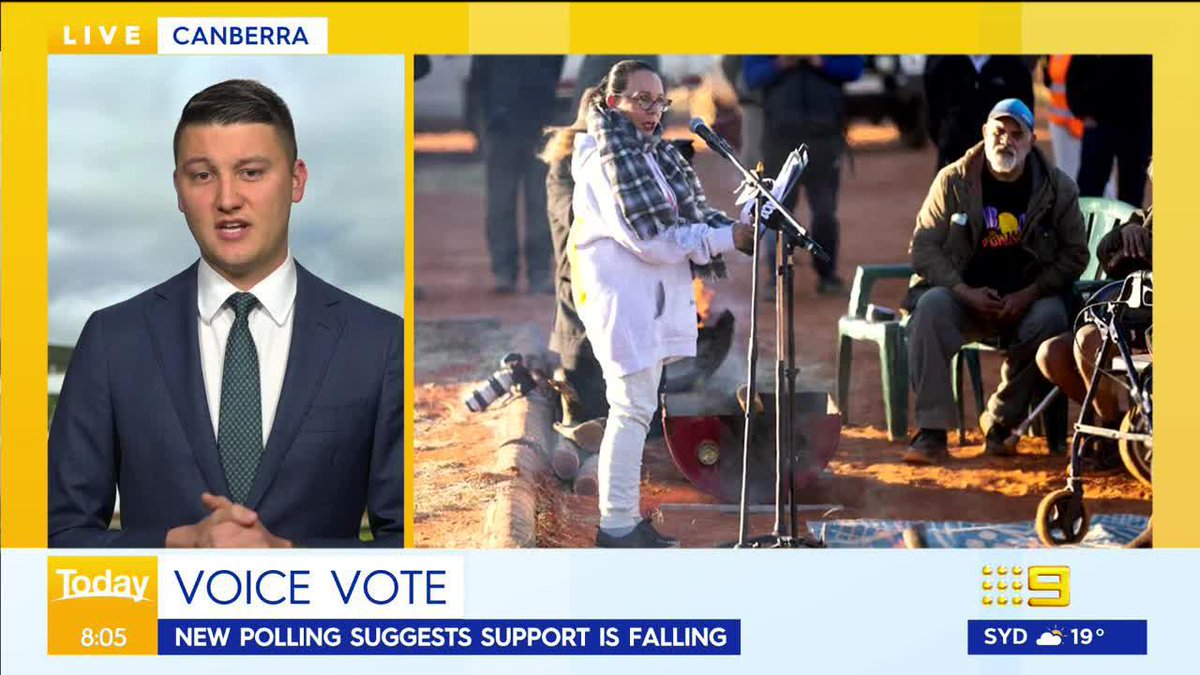A new poll out today shows support for The Voice is slipping. Reece D'Alessandro #9News