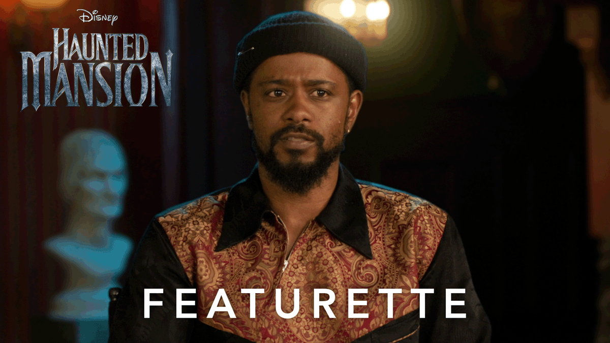 On July 28, the Haunted Mansion comes to life. Experience it only in theaters.