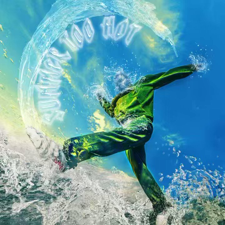 Chris Brown is starting the summer off hot with his new single