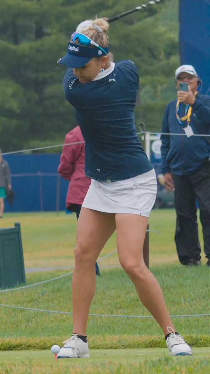 "I'm definitely going to take that last stretch of holes into the weekend and see where it takes me." Lexi Thompson birdies four straight in her back nine to make the cut at the KPMG Women's PGA Championship! 💪