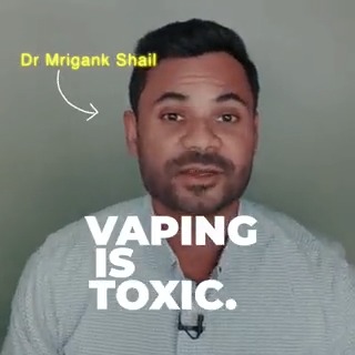 Vaping is toxic. Ditch all forms of smoking and e-cigarettes, stay healthy! #CommitToQuit 👉