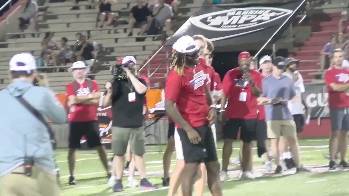 Tennessee QB Joe Milton....arm strength, sufficient. Fan favorite at the Manning Passing Academy