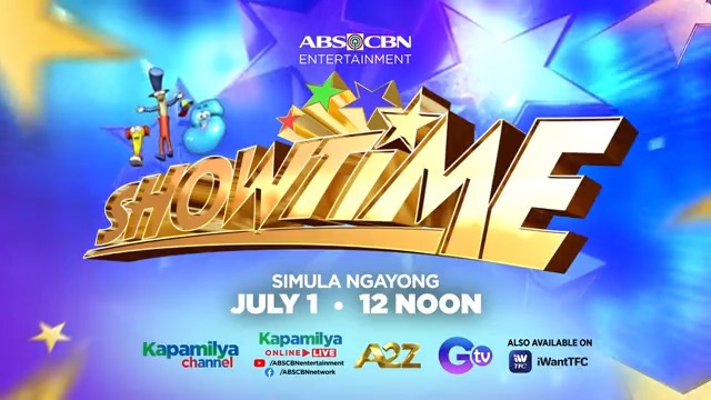 🌞 Madlang People! G ka na ba sa ating bagong tahanan? Tuloy ang saya sa FUNanghalian sa GTV simula ngayong July 1! It's Showtime! #ShowtimeOnGTV 💜💙