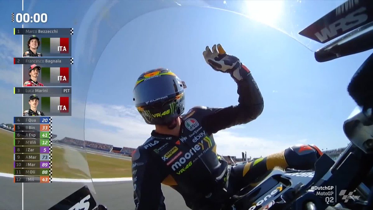 🚨 IT'S POLE FOR BEZZECCHI! 🚨 The 13th different polesitter in the last 13 visits to Assen! 🔥 #DutchGP 🇳🇱