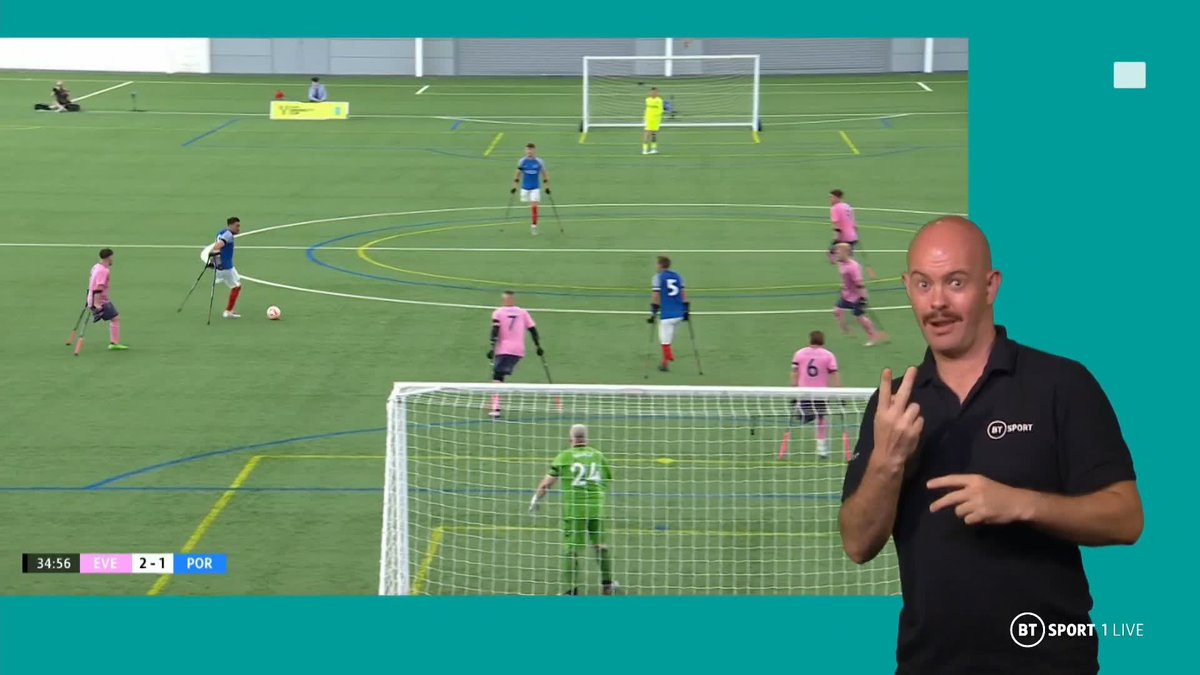 Two goals in under a minute! 😱 Talk about an immediate response from Everton 😅 Watch The FA Disability Cup Amputee Final LIVE now on BT Sport YouTube 🏆