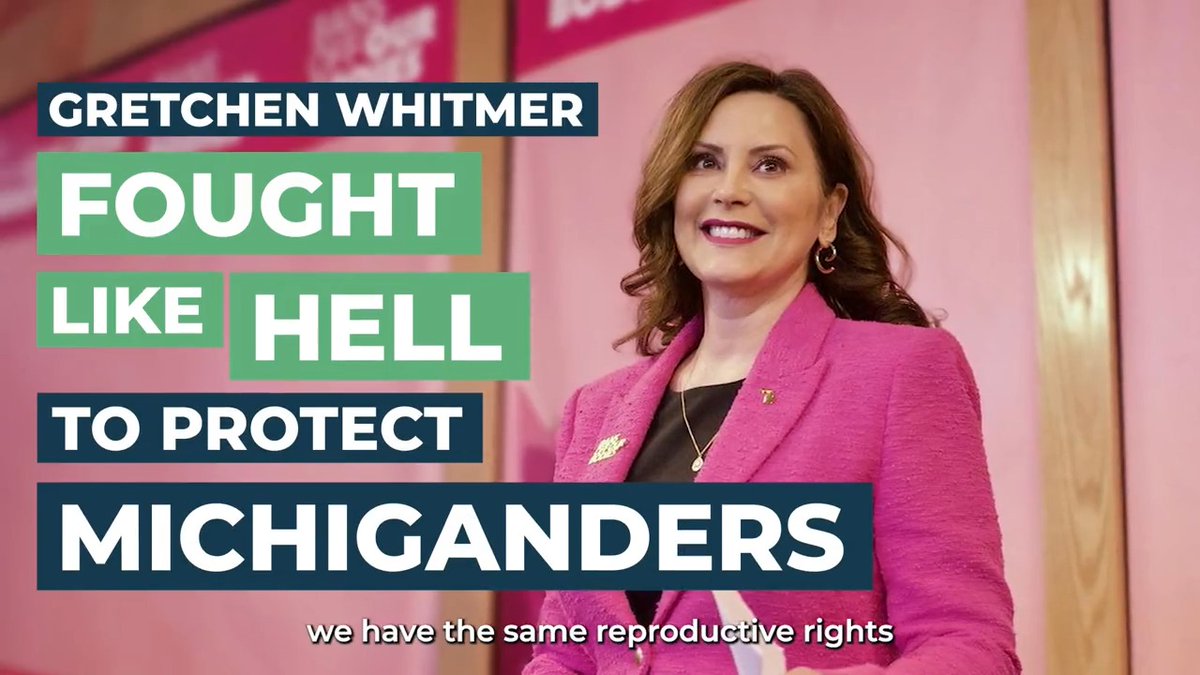 Since the Supreme Court overturned Roe v. Wade, other states have rushed to ban abortion. But in Michigan, we’ve been fighting like hell. We repealed our draconian 1931 abortion ban, and now we have an opportunity to expand access to care. Let’s get it done.