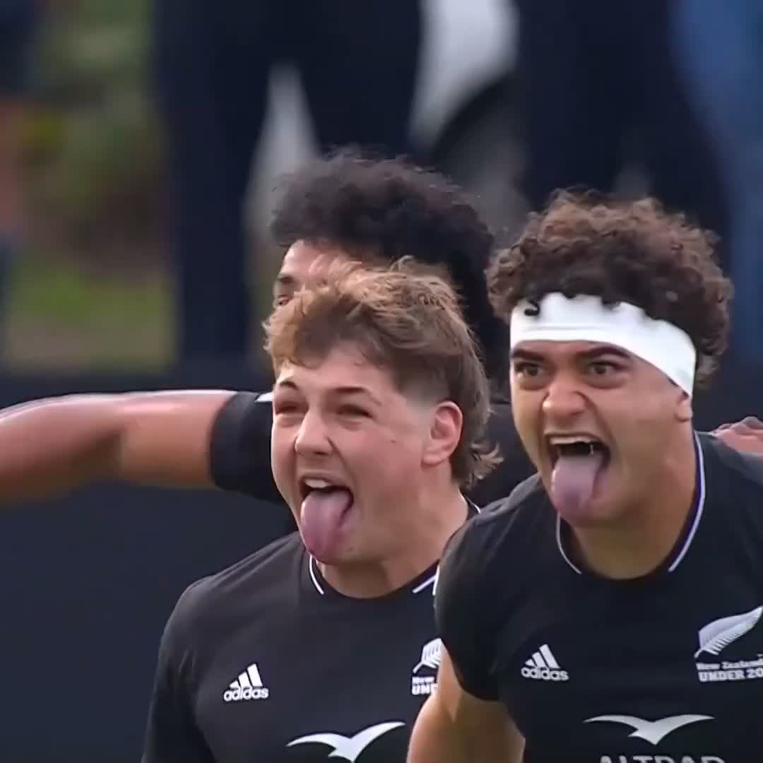 If you do one thing today, WATCH THIS! 🔥 New Zealand lay down the challenge ahead of their clash with Wales! 🇳🇿 #WorldRugbyU20s