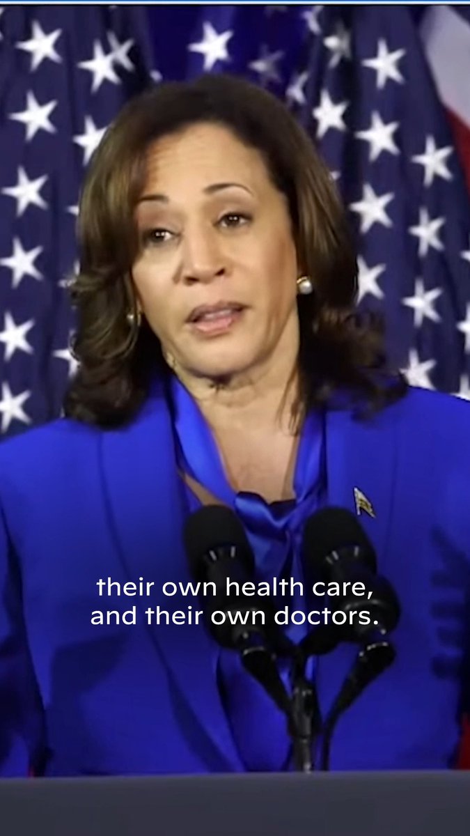 We stand for the freedom of every American to make decisions about their own body and their own health care.