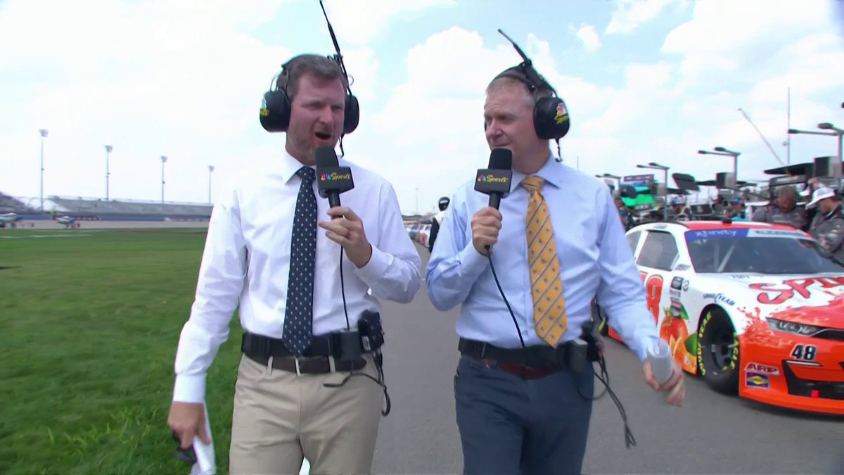 The professionalism of NASCAR on NBC is second-to-none.