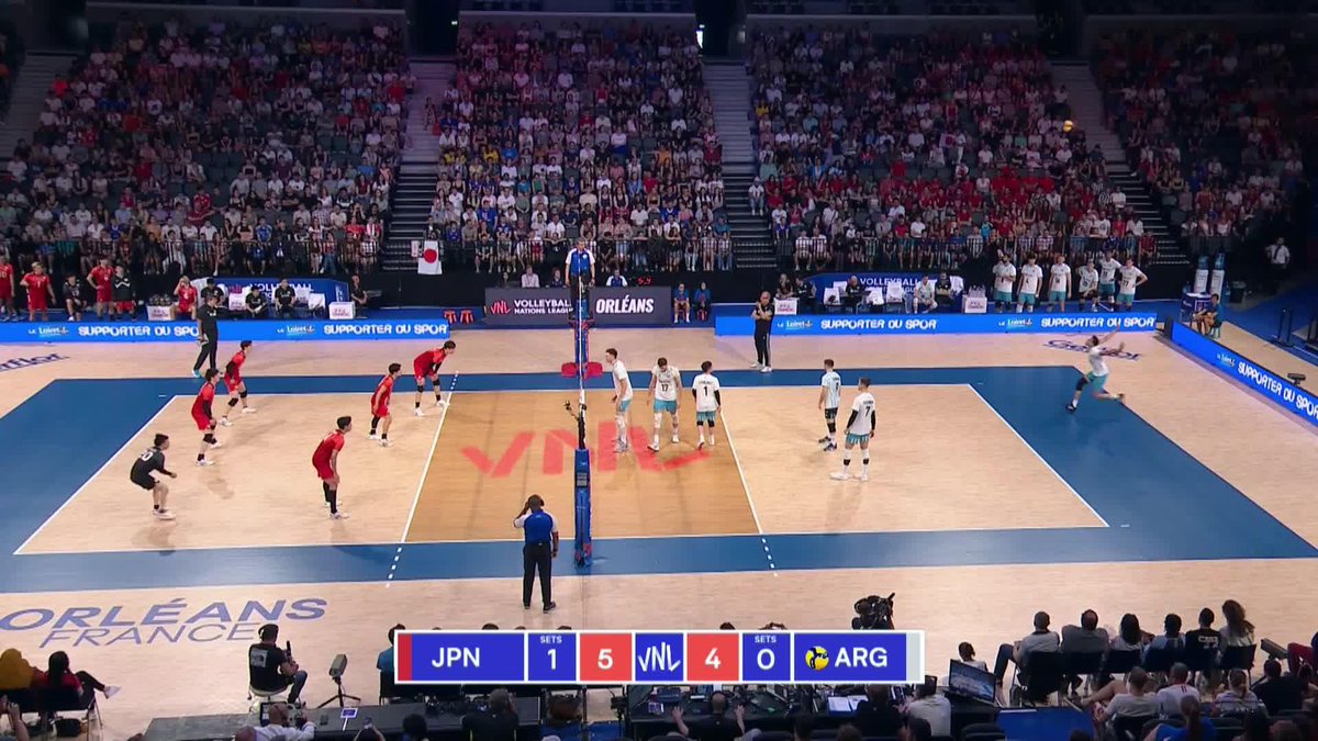 Ran Takahashi 🇯🇵 The outside hitter becomes THE first player in the men's #VNL2023 to scorer over 30 points. He scored 3️⃣2️⃣ 🆚 Argentina from 29 attacks, 2 blocks &amp; 1 ace. 📺 Full match replay on 🏐 #volleyball #VNL