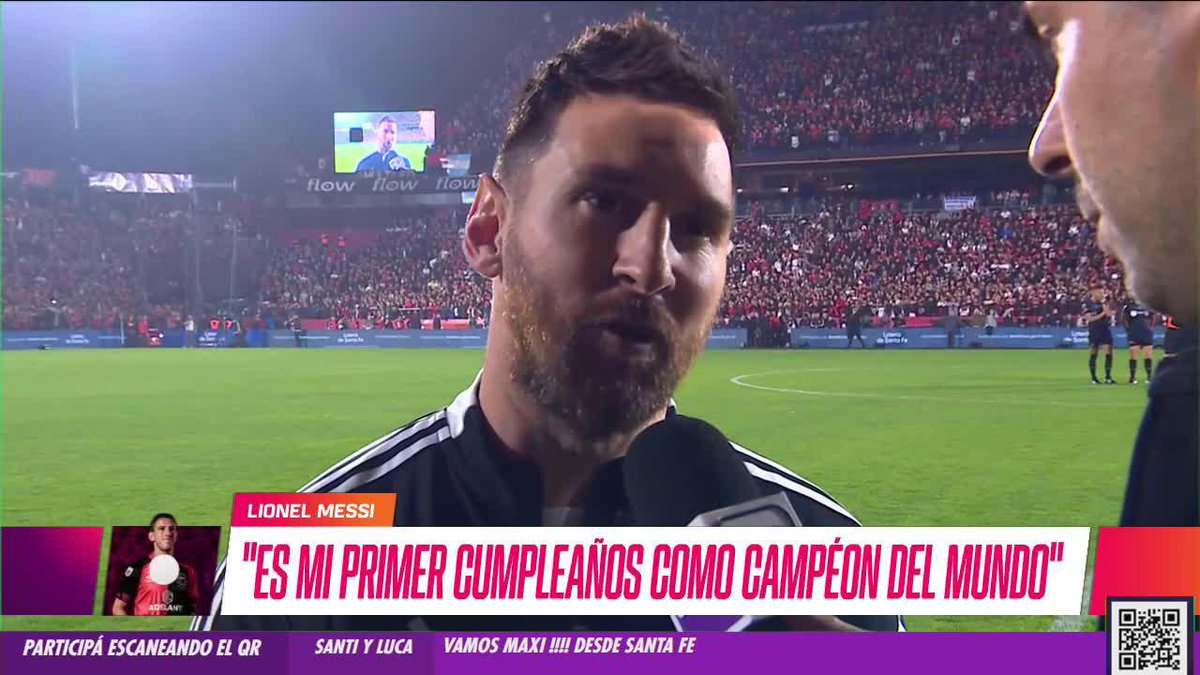 Messi acaba de enterrar para siempre el mito de “te hicimos odiar a los mejores de la historia”. Gracias por todo Leo, Central te quiere y te respeta, campeón del mundo.