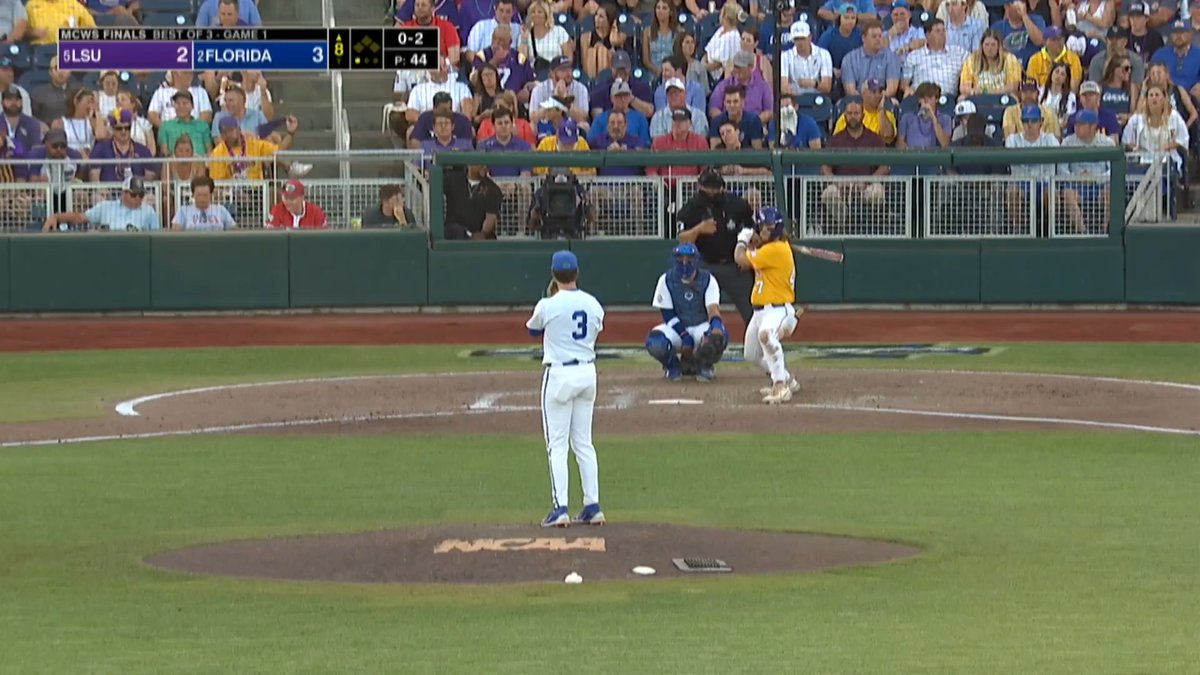 THE LEGEND OF TOMMY TANKS CONTINUES!! #MCWS x 🎥 ESPN / LSU Baseball