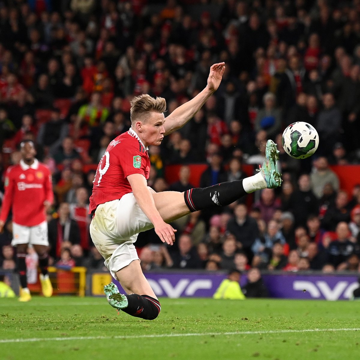 Inch-perfect delivery from @AGarnacho7 👌📬 #MUFC