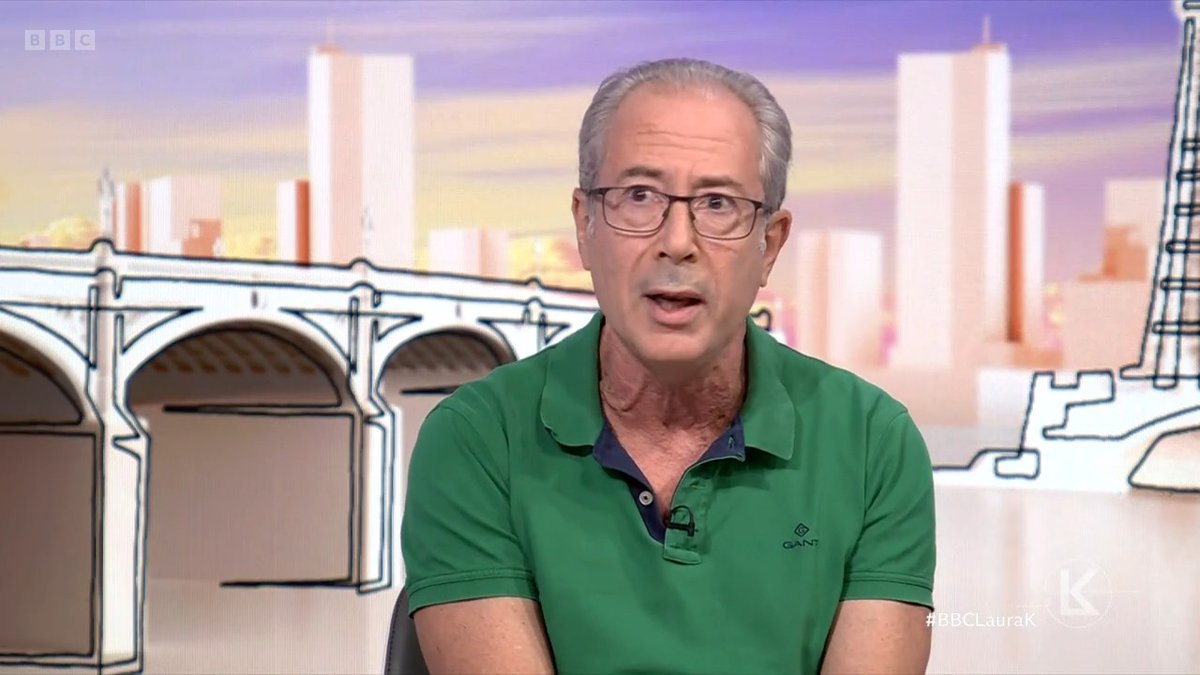 "Turns out [Sunak] is as much of a mendacious narcissistic sociopath as his previous boss" Comedian Ben Elton describes #BBCLauraK's interview with PM Rishi Sunak as "an extraordinary, Orwellian, meaningless, evasive word salad"