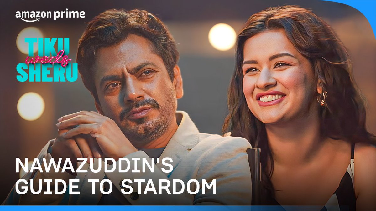 bade star wohi log banenge joh yeh ‘superstar tips’ aazma lenge! 🤝 Watch the whole video on Youtube #TikuWedsSheruOnPrime, watch now Nawazuddin Siddiqui Avneet Kaur #SaiKabir Manikarnika Films Production Kangana Ranaut