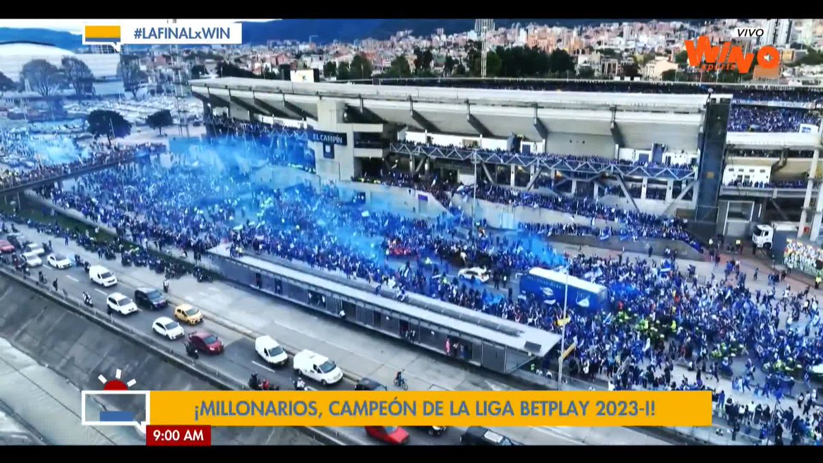 ☀☕ ¡Arrancamos felicitando a Millonarios, campeón de la Liga Betplay 2023-I! #PrimerToque