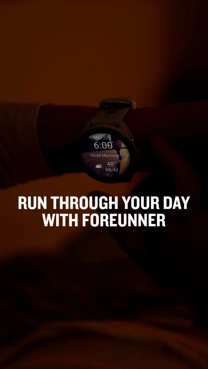Who runs the world? You — with a #Forerunner.