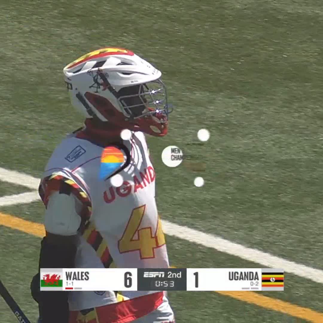 Swibu Meliga with the highlight reel shot for Uganda 👀 #WLMC | #SanDiego2023