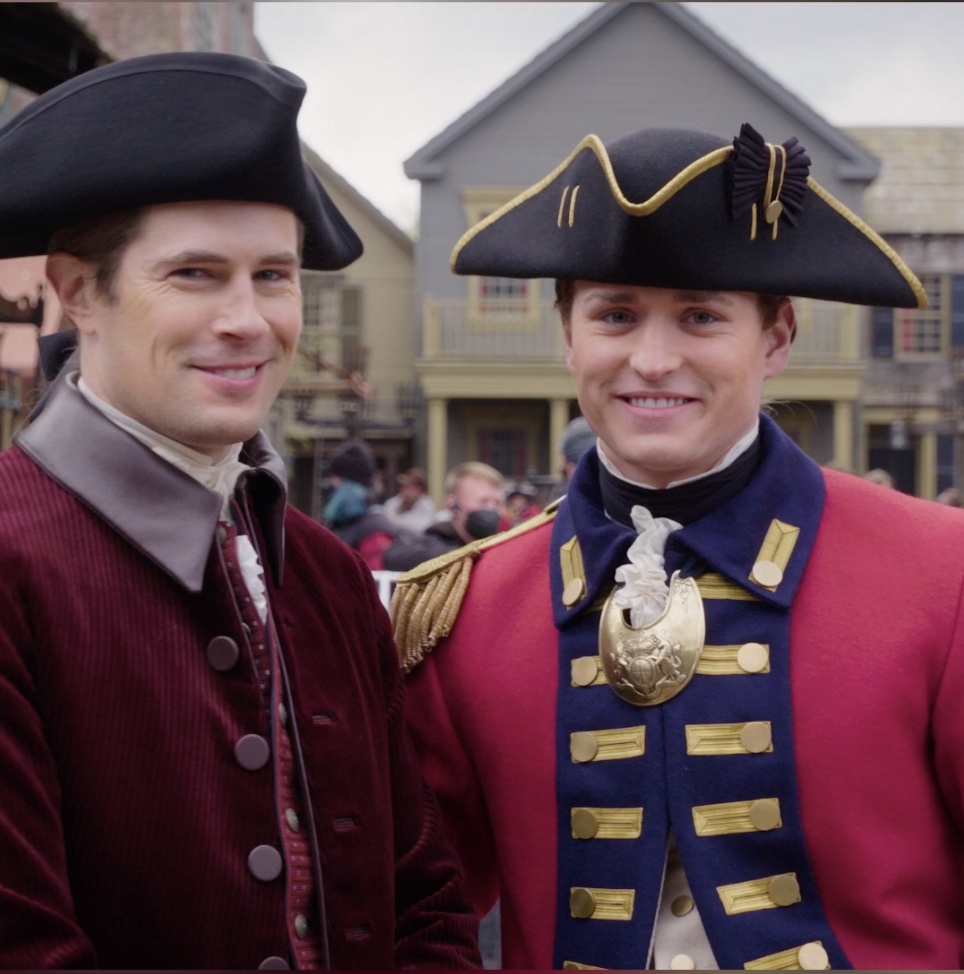 There's nothing like a few fatherly words of advice for newbie Charles Vandervaart. #Outlander