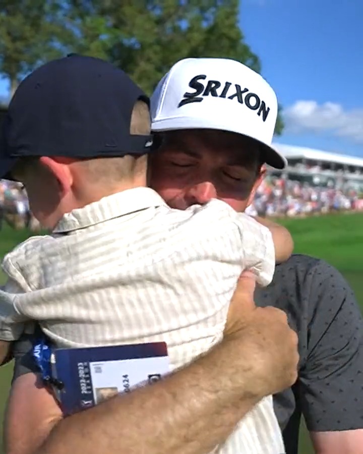Winning is better with family ❤️ Keegan Bradley | TravelersChamp