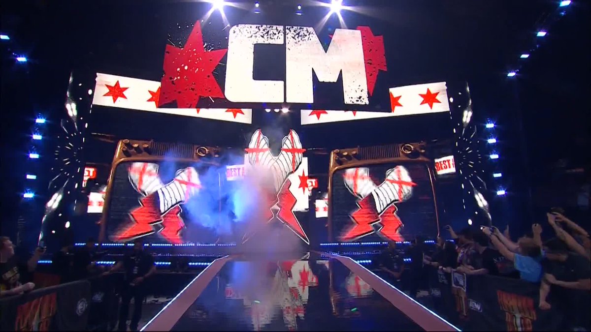 CM Punk is HERE at Forbidden Door! Order #AEWxNJPW #ForbiddenDoor on PPV right now! 🇺🇸: 🔗: player/coach