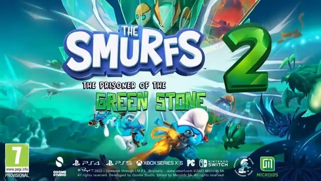 You're the only smurf who can save the cursed land! 🍄 The Smurfs 2 – The Prisoner of the Green Stone will be available on November 2nd, 2023 on PlayStation 5|4, Xbox Series X|S, Xbox One, Nintendo Switch & PC. 🖤 Wishlist Steam: