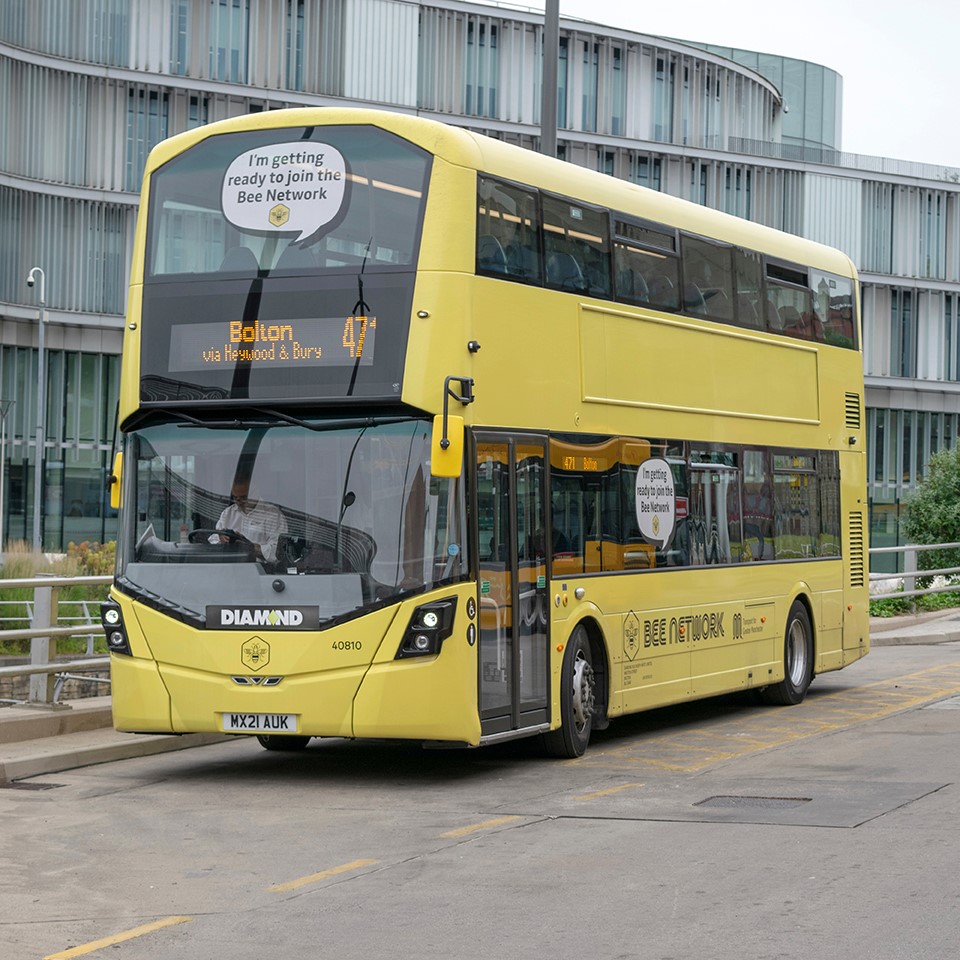 "This is a new Greater Manchester icon..." 🐝 Andy Burnham It’s almost time to Say Yellow to the #BeeNetwork.