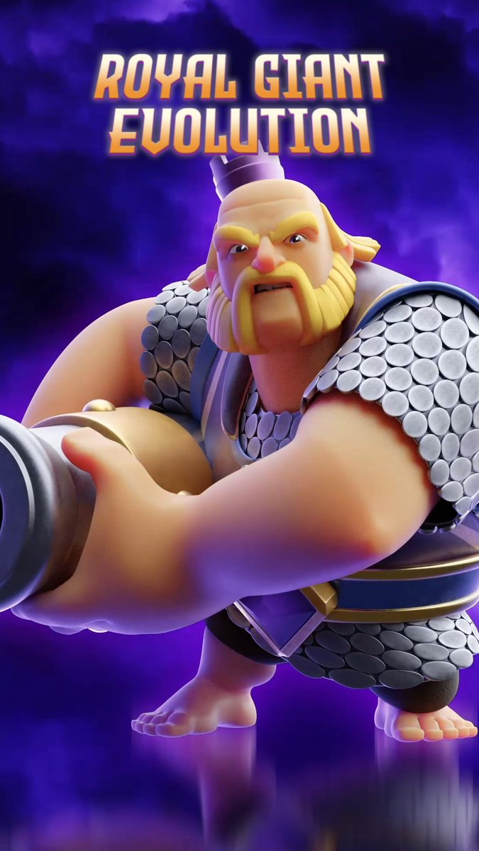 The BIG BOY is here 💥 Play the Royal Giant Evolution Challenge and see how much damage you can deal. Free Wild Shard up for grabs!