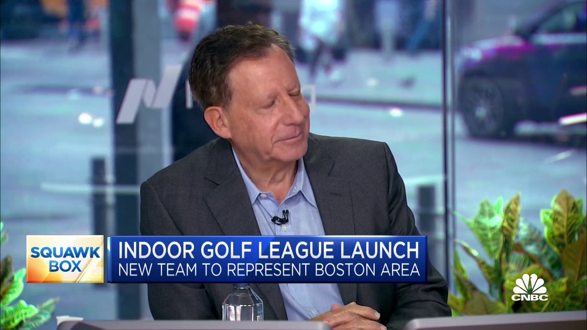 Golf is going virtual... Indoor golf league #TGL is partnering with the @PGATour to launch a new team representing Boston and the New England region. Feinway Sports Group Chairman Tom Werner and TGL CEO Mike McCarley have an inside look: