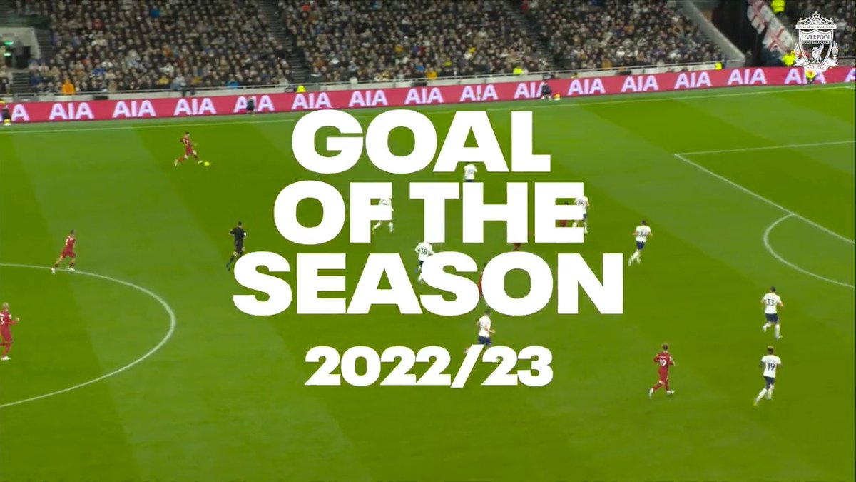 Your 2022/23 Goal of the Season… Brilliantly assisted by Alisson Becker, Mohamed Salah’s Kop-end finish against Manchester City 👏