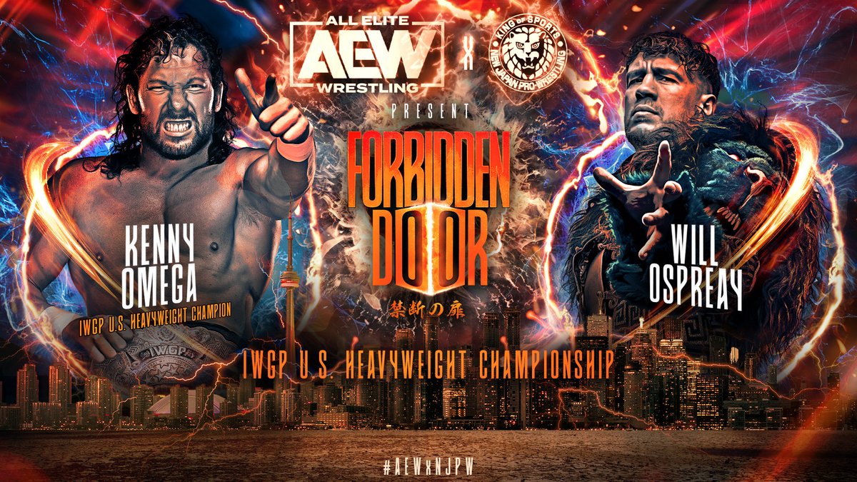El Desperado losing his mind on Japanese commentary when Kenny Omega got his foot on the rope after Stormbreaker and again when Omega kicked out at one after the Kamigoye and One Winged Angel at Forbidden Door!!