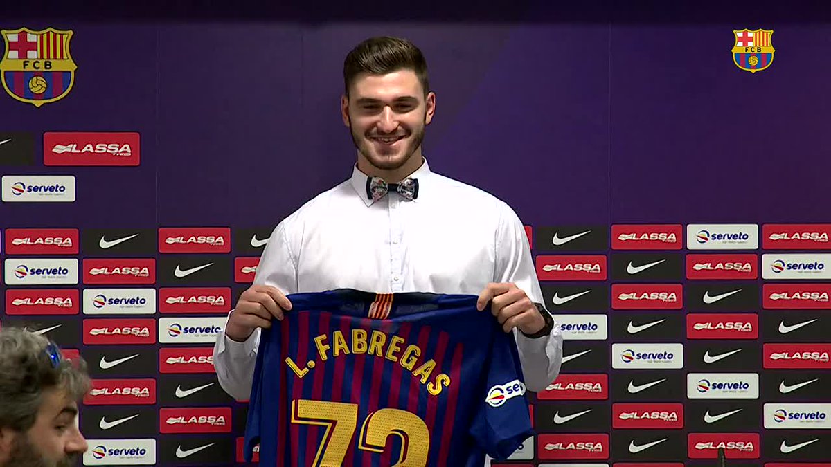 Gràcies per tot Ludovic Fàbregas . Ha estat un plaer dins i fora de les pistes. Et desitgem el millor 🔵🔴 #ForçaBarça #GraciesLudo