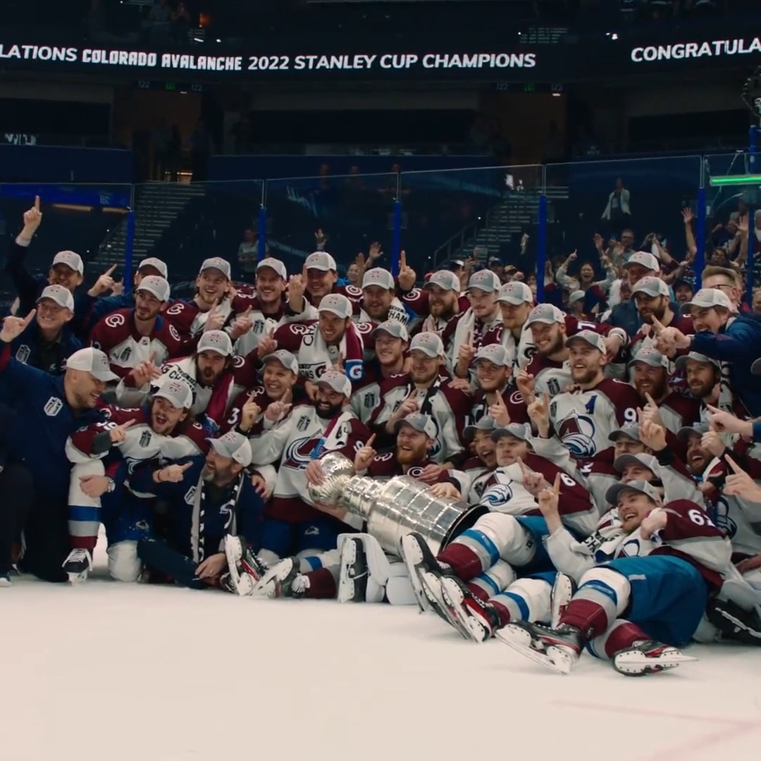 One year ago today, we reached the peak 🏆 #GoAvsGo