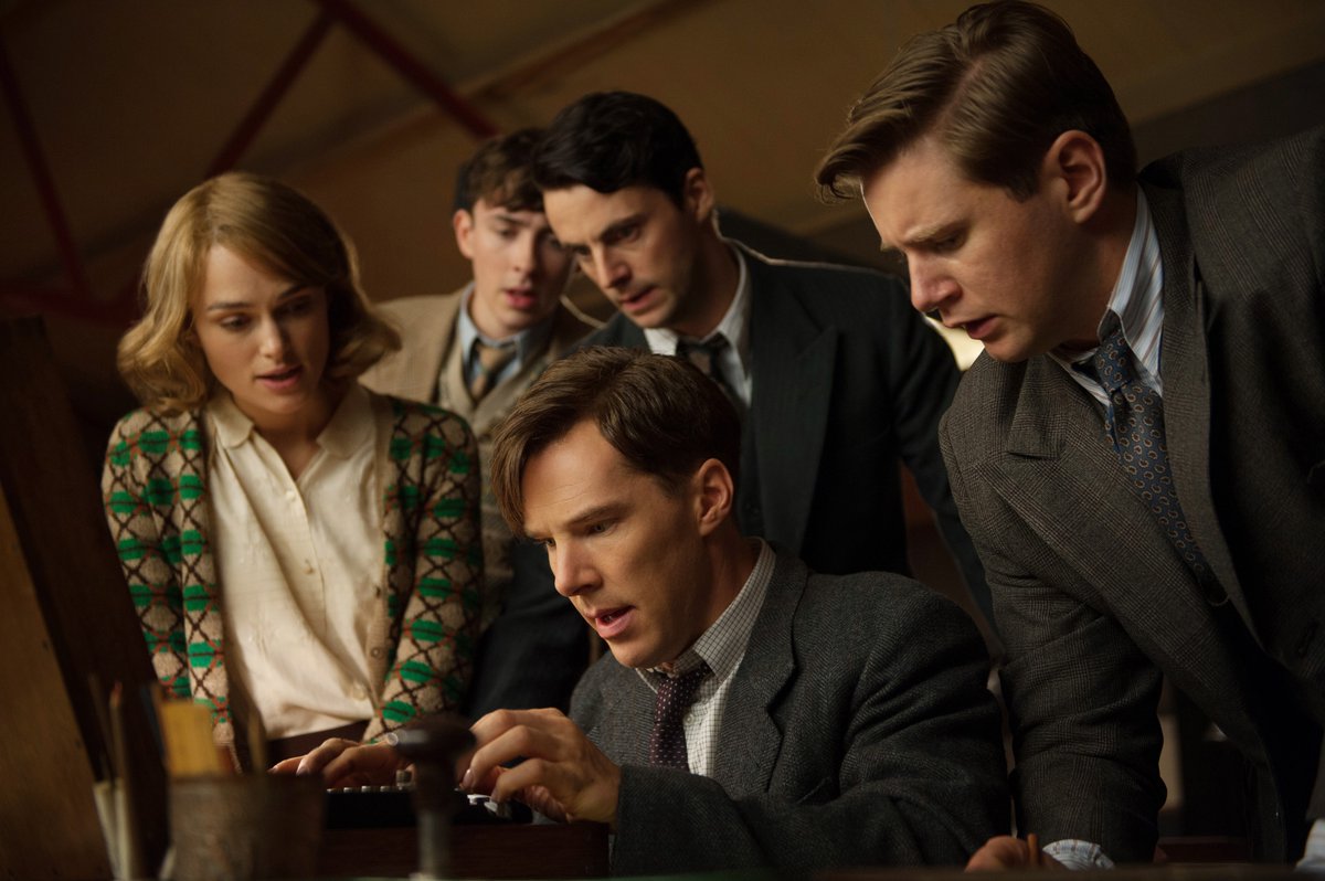 "Can machines think?" Benedict Cumberbatch stars as Alan Turing in The Imitation Game. Now on Netflix.