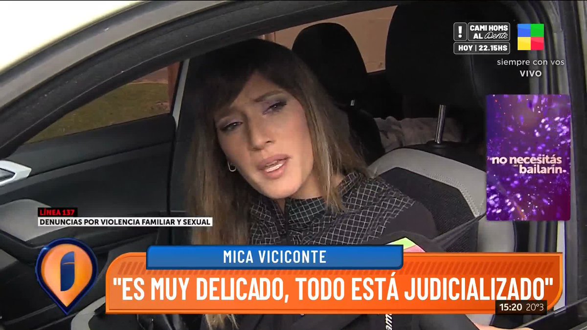 🔴 Nicole Neumann habría sido denunciada por su hija Indiana 🗣️Mica Viciconte: "La justicia es lenta, pero tengo fe" Cc #Intrusos 👀