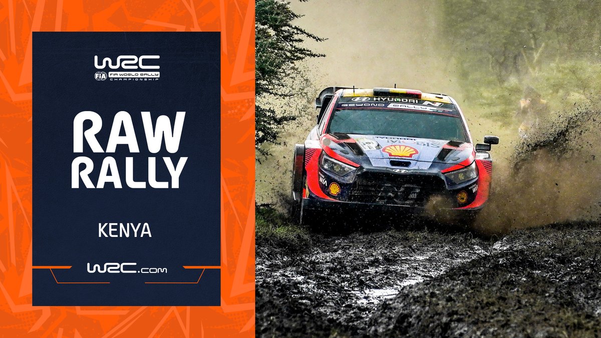 Raw Rally, just as you like it... #WRC #WRCLive #SafariRallyKenya