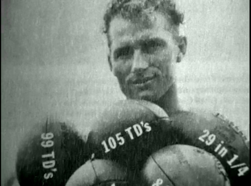 Don Hutson was a bona fide weapon for the Green Bay Packers of the 1930s and '40s. He won three NFL Championship, two MVPs and was the first Green Bay player ever enshrined in Canton. Hutson passed away #OTD in 1997. #HOFForever