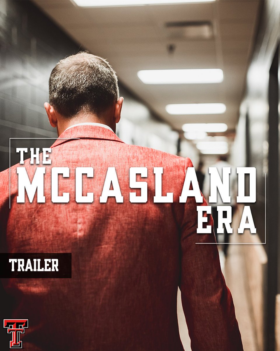 Introducing 𝗧𝗵𝗲 𝗠𝗰𝗖𝗮𝘀𝗹𝗮𝗻𝗱 𝗘𝗿𝗮 Go behind the scenes of a new era of Red Raider Basketball. The three-part docuseries premieres tomorrow 𝗼𝗻𝗹𝘆 𝗼𝗻 𝗧𝗲𝘅𝗮𝘀𝗧𝗲𝗰𝗵+