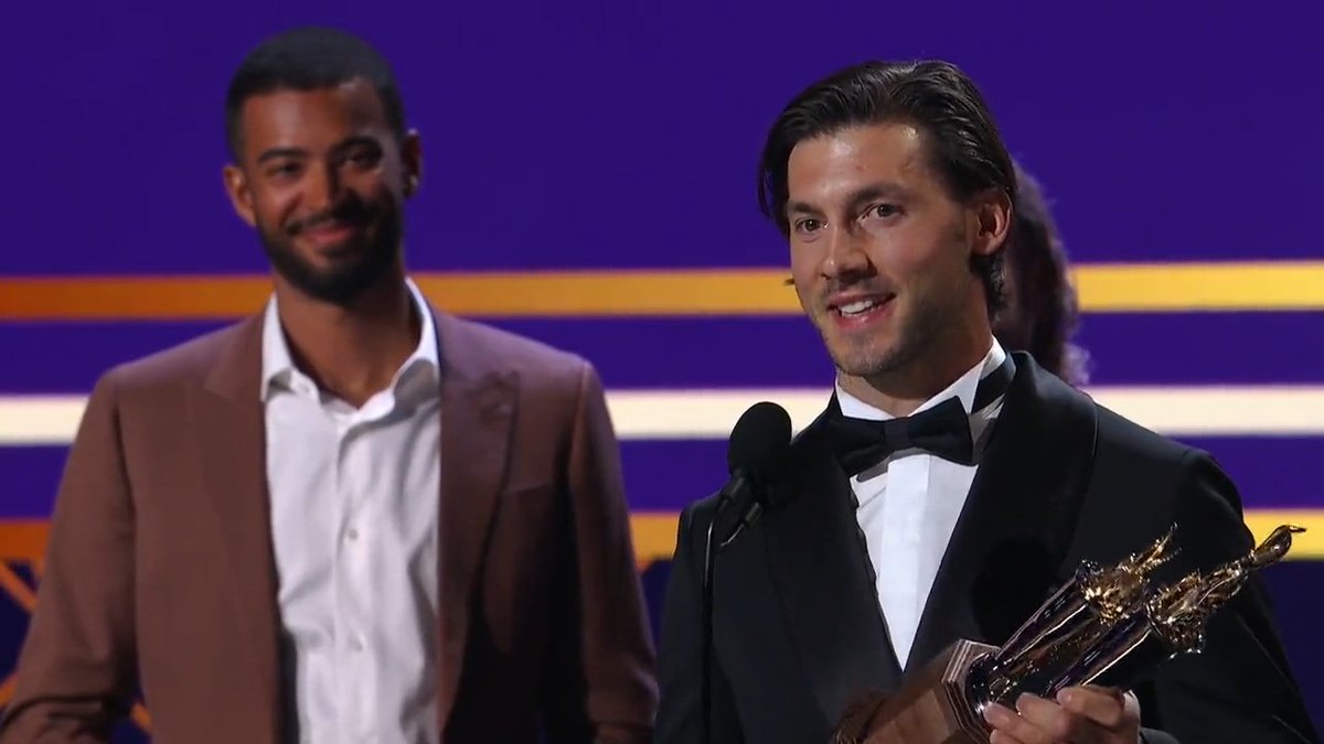 Letang on being named the recipient of the Bill Masterton Memorial Trophy: "My kids will see this in the house and they will know that their father never gave up in anything. So, this is our family trophy."