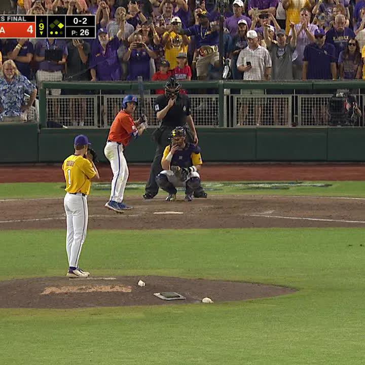 FOR THE FIRST TIME SINCE 2009, THE LSU TIGERS ARE NATIONAL CHAMPIONS‼️ LSU Baseball | #MCWS