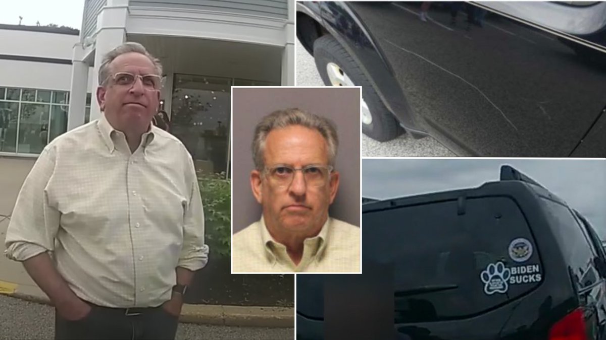 CAUGHT ON CAMERA: Democrat arrested for keying car with anti-Biden sticker. Watch the full exchange with police.
