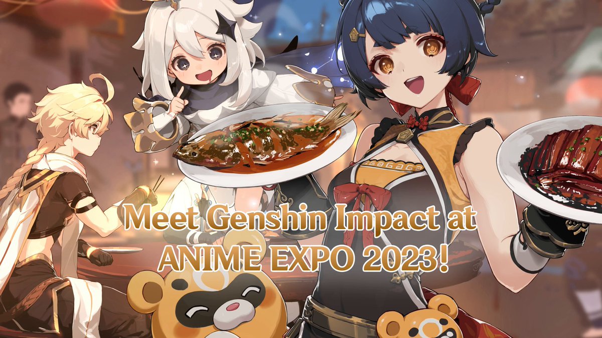 Three days until the Anime Expo 2023 Genshin Impact event arrives! #GenshinImpact #PaimonsFoodFest #SummerWithGenshin