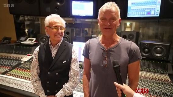 'Thank you for being a friend' Music legend Sting has joined Tony Christie, who has been diagnosed with dementia, to record 'Thank You for Being a Friend' to thank carers across the UK. They spoke to #BBCBreakfast