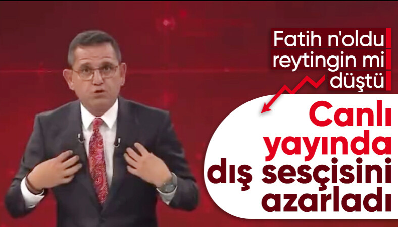 Fatih Portakal canlı yayında 'dış sesi' azarladı: "Nasıl, dış sesi beğendiniz mi? Ben beğenmedim... Bu dış ses için de sizden özür diliyorum"